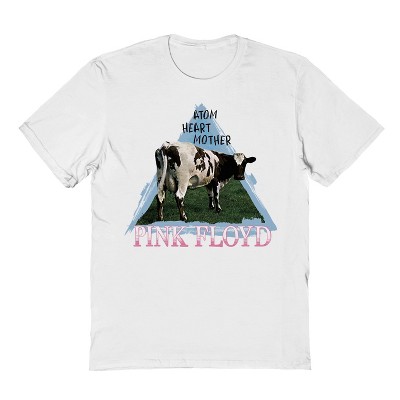 Pink Floyd Men's Cow Short Sleeve Graphic Cotton T-Shirt