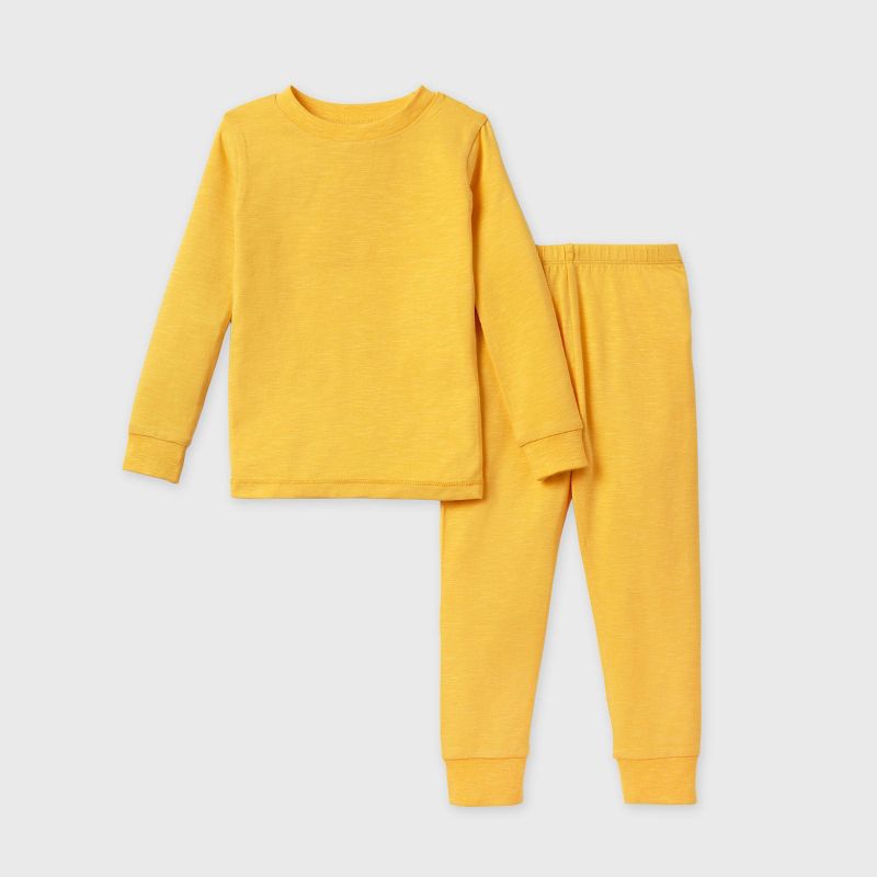 Burt's Bees Baby® Kids' 2pc Ultra Soft Snug Fit Pajama Set, 1 of 7