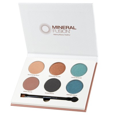 Mineral Fusion Velvet Eye Shadow Palette - 0.35oz