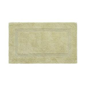 Lux Premium 100% Cotton Ultra-Soft Reversible Bathroom Rug-Durable Tufted Weave, Highly Absorbent Solid Pattern for Multipurpose use - 1 of 4