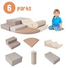 Lycvki Soft Climb and Crawl Foam Playset 6 in 1 for Kids Indoor Active Play - 2 of 4