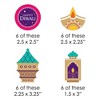 Big Dot of Happiness Happy Diwali - Diy Shaped Festival of Lights Party Cut-Outs - 24 Count - 3 of 4