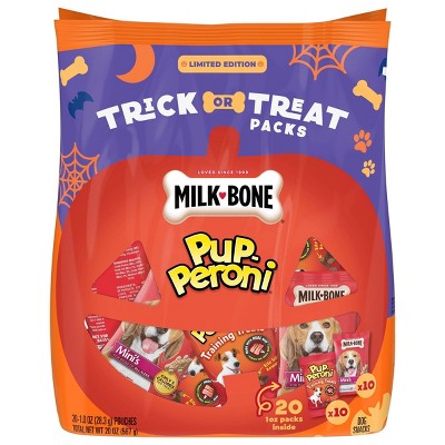 Milk-Bone & Pup-Peroni Beef Halloween Trick or Treat Dog Treats - 20oz