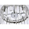 Elegant Lighting Serena 8 - Light Pendant in  Chrome - 3 of 4