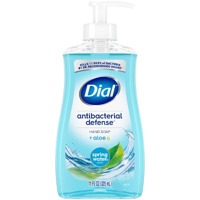 Dial Pump Spring Water Liquid Hand Soap - 11 fl oz