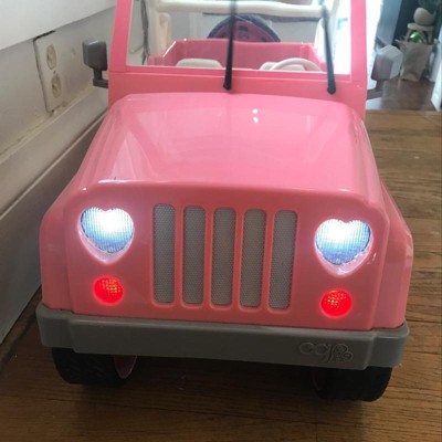 American girl best sale jeep target