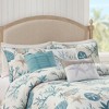 Gracie Mills Koreen 6-Piece Coastal Escape Cotton Sateen Bedding Ensemble - 3 of 4