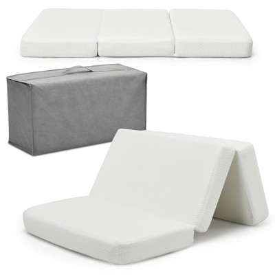 Tri fold pack 2025 n play mattress