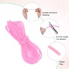 Unique Bargains Hollow Pipe Tubing Rubber Cord Silicone Elastic Durable Flexible Beading Cord 1 Pc - 2 of 4