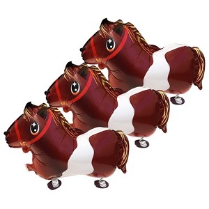 Wrapables Walking Animal Pet Balloon (Set of 3) - 1 of 4