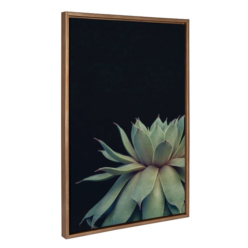 (Set of 3) 23&#34; x 33&#34; Sylvie Succulent Framed Canvas Set Gold - Kate &#38; Laurel All Things Decor, 3 of 8