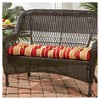 Kensington Garden 17"x44" Outdoor Bench Cushion - 2 of 4