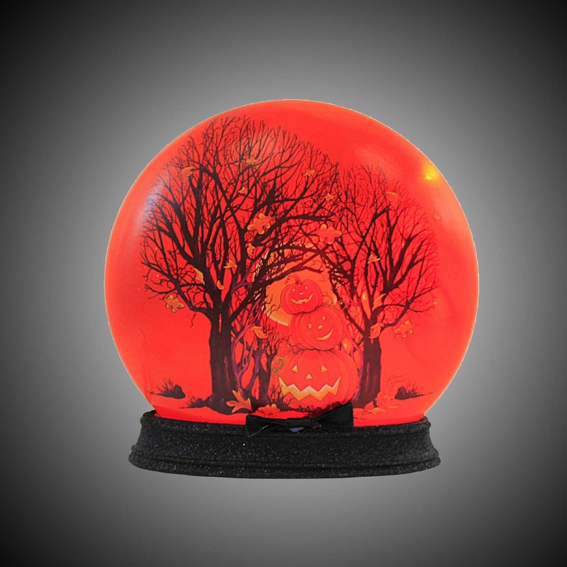 Stony Creek 7.5 Inch Spooky Tree Round Orb With Base Halloween Pre Lit Novelty Sculpture Lights, 2 of 4