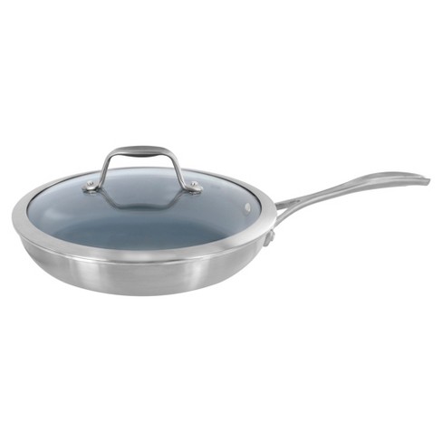 Zwilling Clad CFX 10 Stainless Steel Ceramic Nonstick Fry Pan