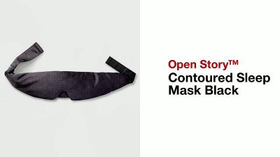 Light-blocking Sleep Mask Gray - Open Story™ : Target