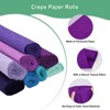 Unique Bargains Durable Soft Flexible Colorful Crepe Paper Variety of Colors 2 Pcs - 2 of 4