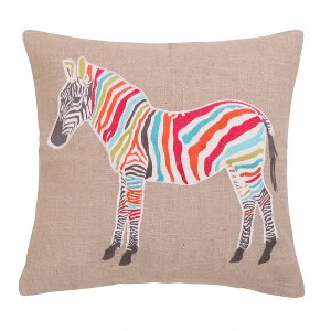 Mirage Zebra Decorative Pillow - Levtex Home - 1 of 4