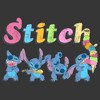 Boy's Lilo & Stitch Colorful Action Poses Stitch T-Shirt - 2 of 4