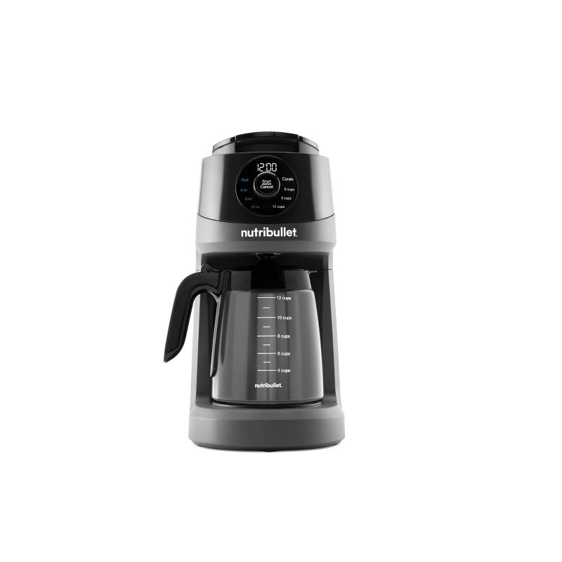 Nutribullet Brew Choice Coffee Maker - Dark Gray, 3 of 11