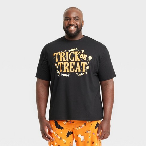 telefon Forudsige Ambitiøs Men's Big & Tall Halloween Matching Family Pajama T-shirt - Hyde & Eek!  Boutique™ Black 5xlt : Target