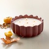 6 Wick Ceramic Scalloped Rim Jar Candle 42oz - Hearth & Hand™ with Magnolia - 2 of 4