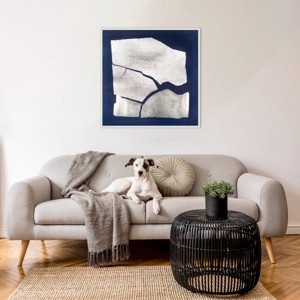 Amanti Art Cracked Ice IV by Vanna Lam Framed Wall Art Print - 1 of 4