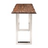 Brownst1 2.0 Console Table Brown - Treasure Trove Accents: Sheesham Wood, U-Shaped Legs, Sofa Back Display - 3 of 4