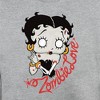 Men's Betty Boop Valentine's Day Zombie Love Sweatshirt - 2 of 4