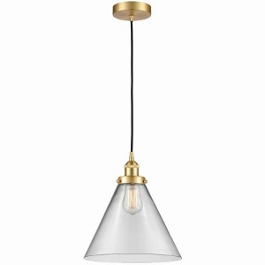 Cone - 1 Light Mini Pendant In Industrial Style-14.75 Inches Tall and 12 Inches Wide - 1 of 1