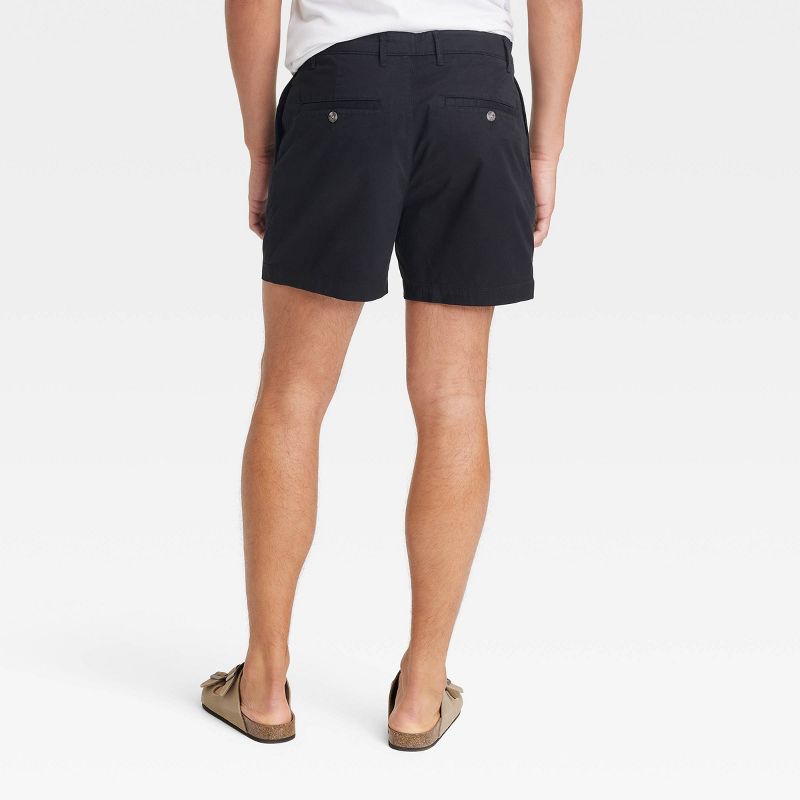 Men's Every Wear 5" Slim Fit Flat Front Chino Shorts - Goodfellow & Co™, 2 of 4