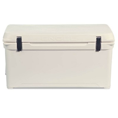 Engel Coolers 74 Quart 75 Can High Performance Roto Molded Cooler, Coastal White