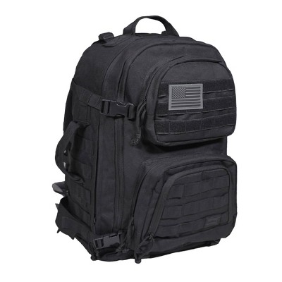 Rockland Military Tactical Laptop 20" Backpack - Black — фото 6