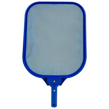 Pool Central Swimming Pool Leaf Skimmer Head - Fits Most Poles 17.25" - Blue