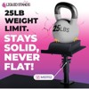 Liquid Stands Studio Monitor Sound Isolation Pads for Speakers 3"-4.5" High-Density Speaker Foam Pads Angled Speaker Riser - Speaker Isolation Pad - 2 of 4