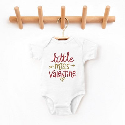 The Juniper Shop Little Miss Valentine Baby Bodysuit