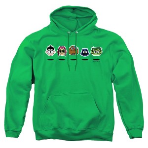 Teen Titans Go Floating Heads Adult Pull-Over Hoodie - 1 of 4