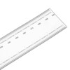 Unique Bargains PET Plastic Folding Film Flexible Ruler with R Angle and Width Lines - 4 of 4