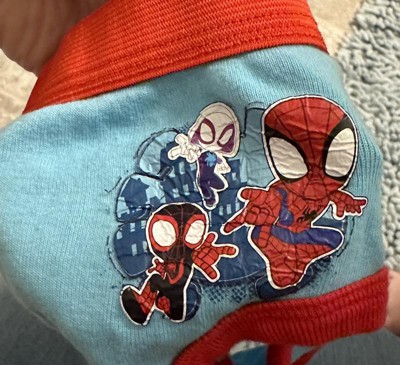 Marvel Spiderman and Super Hero Friends 100% Combed Cotton 5PK Boxer Briefs  and 7PK or 10PK Briefs in Toddler sizes, Multicolor, 2-3 years : Buy Online  at Best Price in KSA 