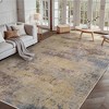Abynow Medallion Distressed Persian Indoor Area Rug - 3 of 4