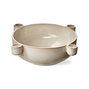 tagltd Four Taper Candle Holder Ceramic Bowl - 1 of 2