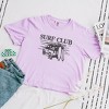 Simply Sage Market Women's Embroidered Surf Club Jeep Short Sleeve Relaxed Fit Cropped Graphic Tee - 2 of 3