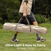 SKONYON Portable Heavy-Duty Aluminum Camping Table Folding Picnic Table Embedded Design Table with Carry Bag - 4 of 4