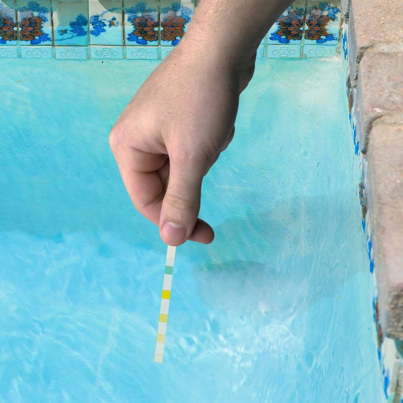 Poolmaster Smart Test 6 Way Swimming Pool and Spa Water Test Strips - 50pc, 3 of 7