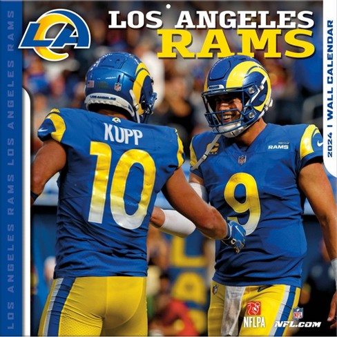 Nfl Los Angeles Rams 12x 12 2024 Wall Calendar : Target