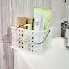 iDesign Plastic Shower Basket with Handle - Frost - 4 of 4