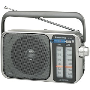 Panasonic® AM/FM AC/DC Portable Radio in Silver - 1 of 1