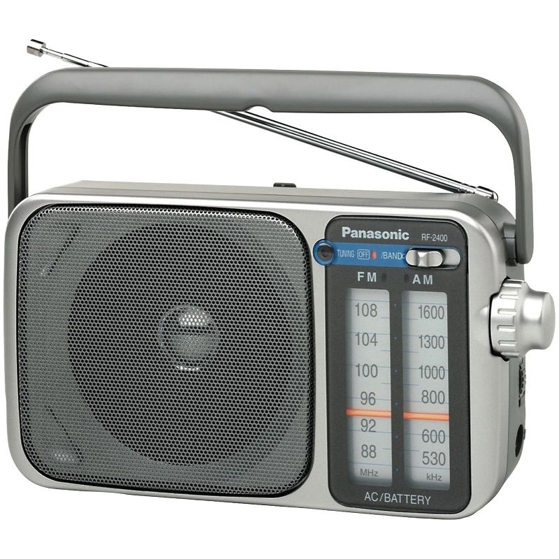Panasonic® AM/FM AC/DC Portable Radio, 1 of 2