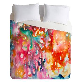 Stephanie Corfee Fast and Loose Duvet Twin Pink - Deny Designs