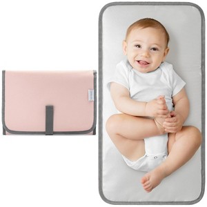 Portable Diaper Changing Pads for Newborn Girl & boy, Compact by Comfy Cubs - 1 of 4