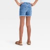 Girls' Cutoff Mid-Rise Jean Shorts - Cat & Jack™ - 2 of 3
